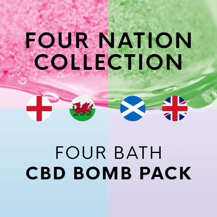 Four Nation Collection CBD Bath Bomb Pack