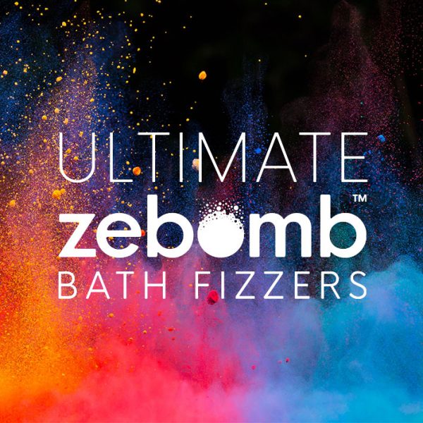 Bright coloured powder explosion Ultimate Zebomb Mix